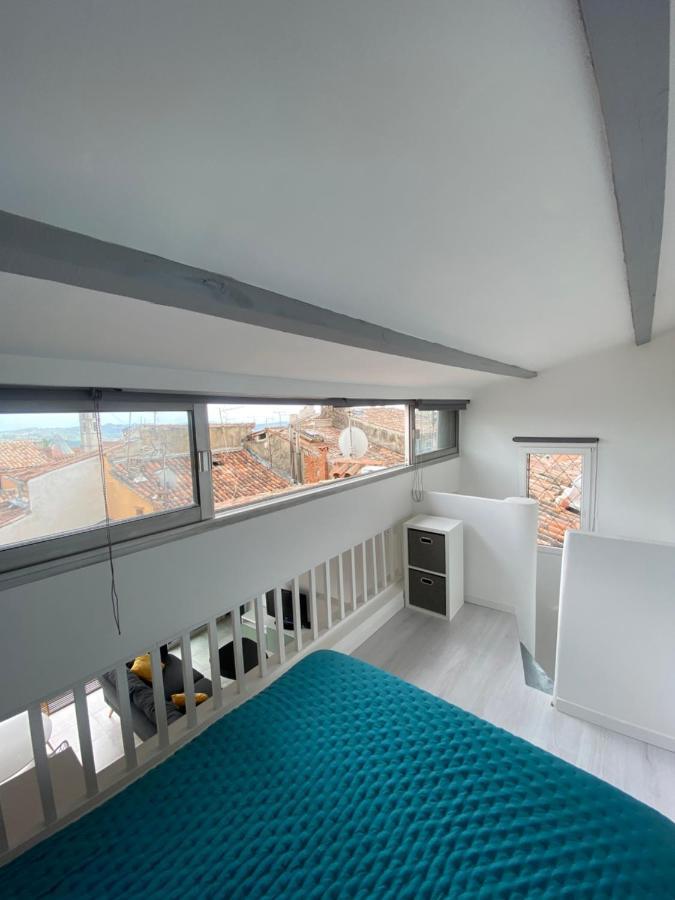 Charmant Appartement Terrasse Sur Les Toits Grasse Exteriör bild