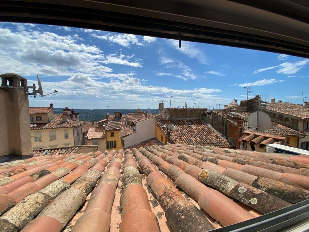 Charmant Appartement Terrasse Sur Les Toits Grasse Exteriör bild