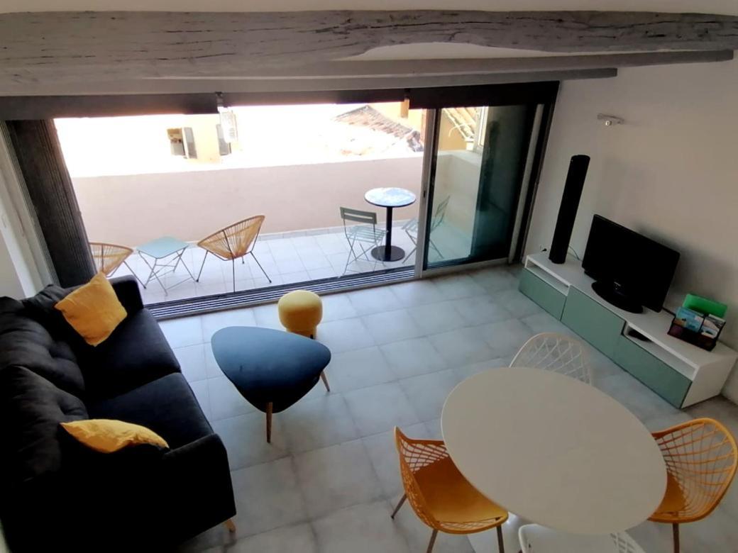 Charmant Appartement Terrasse Sur Les Toits Grasse Exteriör bild